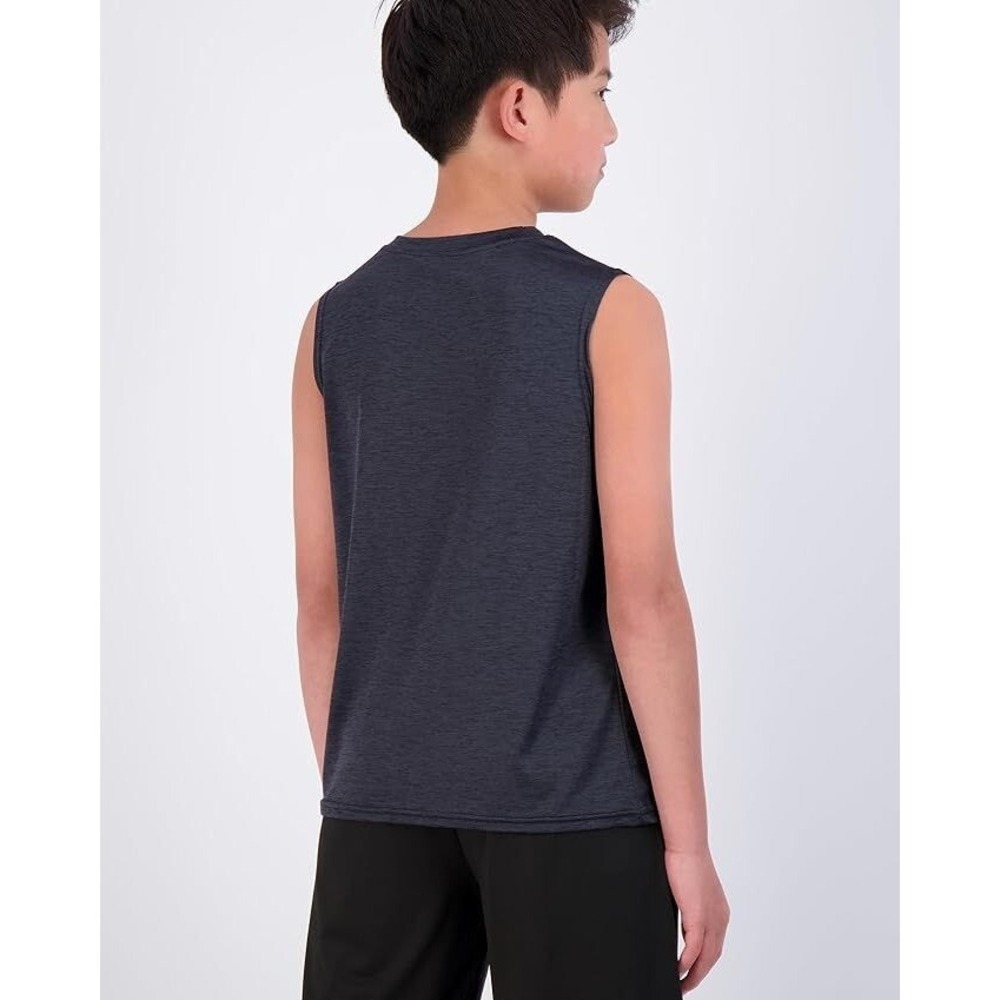 Real Essentials Boys 5-Pack Dry-Fit Active Athletic Tank Tops - Multi Colors XL - Picture 3 of 3